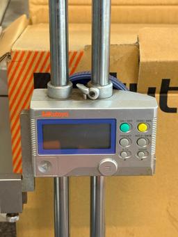 MITUTOYO 12" HEIGHT GAUGE WITH DIGITAL READ OUT, MODEL: HDS-H12"-AX, S/N: 1110345, CODE: 192- 630...