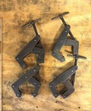(4) KANT-TWIST CLAMPS, 3"