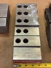 (2) SETS OF H&R SOFT STEEL LATHE JAWS, 82-20, 2" & 2-1/2" SOFT JAWS