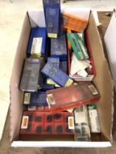 BOX WITH ASSORTED INSERTS; SUMITOMA ELECTRIC ACP200, ACP300, OSCAR HM90 ADKT 1505PPR; ZENIT APKT
