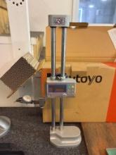 MITUTOYO 12" HEIGHT GAUGE WITH DIGITAL READ OUT, MODEL: HDS-H12"-AX, S/N: 1110345, CODE: 192- 630...