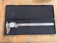 FOWLER DIAL CALIPER- 12" WITH CASE