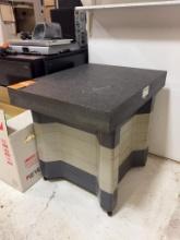 GRANITE SURFACE PLATE, 26" X 32" X 30-1/2"H