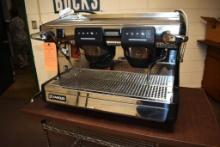 RANCILIO CLASS 7USV 2GR SEMI-AUTOMATIC EXPRESSO MACHINE, S/N: 10411828, 5,000 WATT, PUSH BUTTON