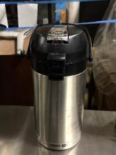 BUNN AIR VOID COFFEE DISPENSER, MODEL: 32130.0000, STAINLESS STEEL