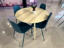 IKEA LISABO TABLE, NATURAL WOOD, ROUND TABLE TOP 41-1/2" DIAMETER X 29-1/4"H,