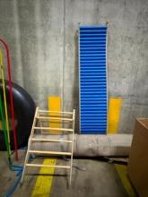 WAVE SLIDE DESIGNED FOR MOTOR SKILL DEVELOPMENT, 19" X APPRO. 76-1/2"L, WITH TRIANGLE GYM,
