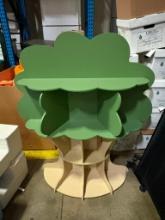DELTA CHILDREN TREE BOOK CASE, 44"W X 49.75" TALL X 13.25"D