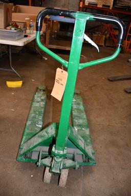 GREEN PALLET JACK