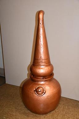 WOODFORD RESERVE COPPER COLORED POLYURETHANE FOAM STILL POT, 28"H