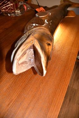 LARGE FISH WITH ELECTRIC LIGHT, 41" LONG