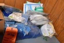 VARIOUS FACE MASKS & DISPOSABLE SLEEVES