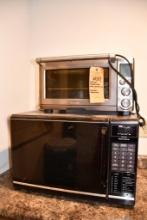 BREVILLE TOASTER OVEN, MODEL BOV800XL/A & KENMORE MICROWAVE