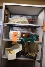 CONTENTS OF SHELVES: MISC. ADVERTISING ITEMS