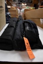 BLACK ZIPPERED BAGS OF SPINNER SPORTS, DISPLAY/INSTRUCTIONS, SALES INFO STANDS