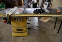Powermatic Table Saw, Model MP1000, s/n 18042390, Stock #1791000, Tilting Arbor, 48