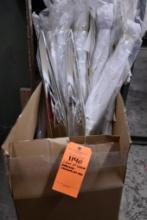 1 BOX OF CHROME APPEARING URETHANE CAR TRIM