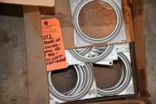 (7) BOXES OF 6" SWIVELS, APPROX. 100 PER BOX, ON LOFT, LADDER NEEDED