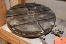 15" T-SLOT ROTARY TABLE, 100LN 215-1
