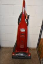 KENMORE DIRECT DRIVE PROGRESSIVE UPRIGHT VACUUM, TRUE HEPA, RED