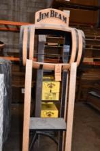 JIM BEAM 3 TIER DISPLAY STAND, 75"H X 24"L X 18"W