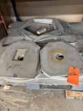 (1) SKID WITH PIECES OF ALUMINUM SCRAP