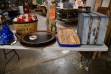 CONTENTS OF LOFT, ITEMS ON TABLE ARE REPRESENTATIVE OF ITEMS IN LOFT, UNKNOWN QUANTITY & LIKELY