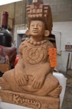 KAHLUA POLYURETHANE STATUE, 34"H