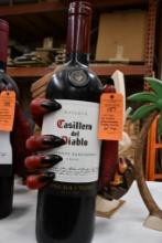 CASILLERO DEL DIABLE POLYURETHANE DISPLAY BOTTLE, 34"H