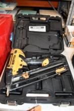 BOSTITCH SMART POINT PNEUMATIC NAIL GUN, MODEL BTFP7Z156 WITH CASE AND MANUAL