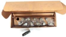 (12) METAL NATURAL LIGHT TAP MARKERS