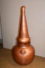 WOODFORD RESERVE COPPER COLORED POLYURETHANE FOAM STILL POT, 28"H