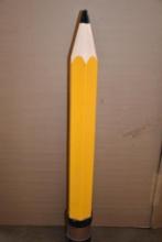 LARGE PENCIL DECORATION, 46"L