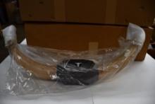 COORS STEER HORNS - 3 FOOT ACROSS, IN BOX, PICTURE IS REPRESENTATIVE