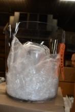 PLASTIC COCKTAIL GLASS DISPLAY, 12" HIGH