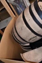 BOX W/(1) EXTRA BARREL TOP & (3) EXTRA BOTTOMS, NO STANDS