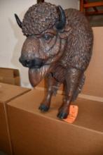 BUFFALO 3' RIGID URETHANE FOAM WALL HANGING, NIB