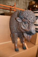 BUFFALO 3' RIGID URETHANE FOAM WALL HANGING, NIB