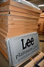 PALLET OF LEE PLATINUM ADVERTISING SIGN W/BOXES, 41" X 25"