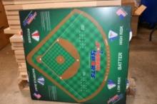 TABLE TOP SPINNER BASEBALL SPORTS GAME BOARD, 29" X 30"