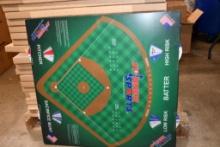 TABLE TOP SPINNER BASEBALL SPORTS GAME BOARD, 29" X 30"