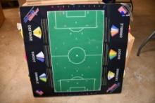 TABLE TOP "SPINNER" SOCCER SPORTS GAME BOARD, 29" X 30"