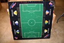 TABLE TOP "SPINNER" SOCCER SPORTS GAME BOARD, 29" X 30"