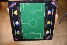 TABLE TOP "SPINNER" SOCCER SPORTS GAME BOARD, 29" X 30"