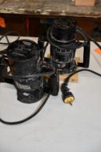 (2) BLACK & DECKER MODEL 7604 ROUTERS