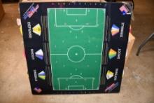 TABLE TOP "SPINNER" SOCCER SPORTS GAME BOARD, 29" X 30"