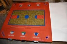 SPINNER BASKETBALL GAME, TABLE TOP, 36" X 36"