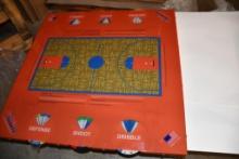 SPINNER BASKETBALL GAME, TABLE TOP, 36" X 36"