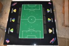 SPINNER SOCCER TABLE TOP GAME, 36" X 36"