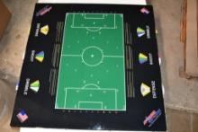 SPINNER SOCCER TABLE TOP GAME, 36" X 36"